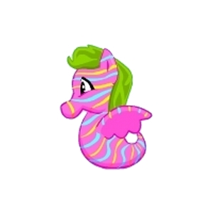 Pink Splash Seapony